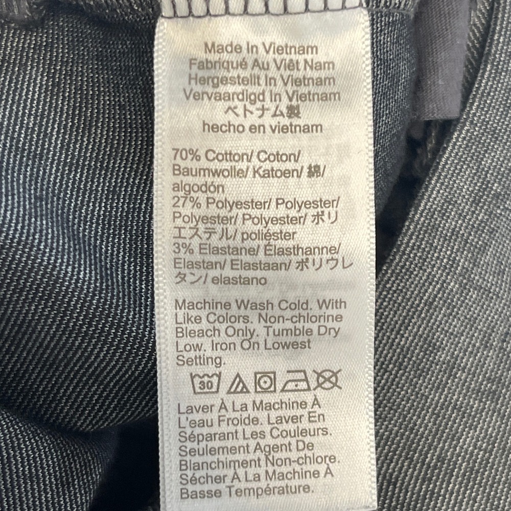 J.Crew Factory Women's Pintuck Sweatpant Heather Charcoal Sz Small Pull-On Pant - Picture 9 of 12